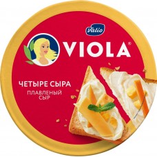 Купить Сыр VIOLA плавленый Четыре Сыра 45% без змж, Россия, 130 г в Ленте