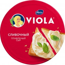 Сыр VIOLA плавленый Сливочный 45% без змж, Россия, 130 г