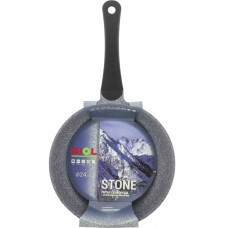 Сковорода BIOL Stone 24см, антипригарное покрытие, литой алюминий Арт. 24168Р, Украина