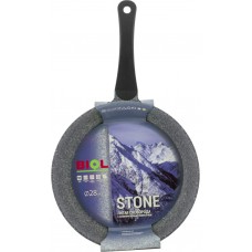 Купить Сковорода BIOL Stone 28см, антипригарное покрытие, литой алюминий Арт. 28168Р, Украина в Ленте
