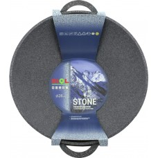 Сковорода-вок BIOL Stone 28см, антипригарное покрытие, литой алюминий Арт. 28038Р, Украина