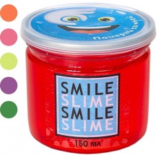 Слайм SMILE SLIME Neon Time, в ассортименте, 150мл, Россия, 150 мл