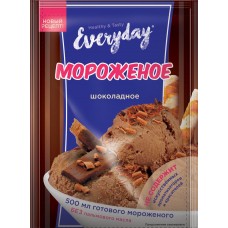 Смесь для приготовления мороженого EVERYDAY Шоколадное, 55г, Россия, 55 г