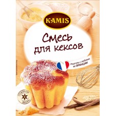 Смесь для выпечки KAMIS Кекс со вкусом ванили, 360г, Россия, 360 г