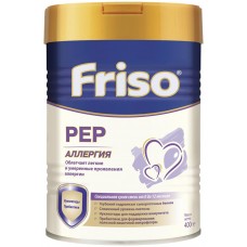 Купить Смесь FRISO Gold Pep для детей с аллергией к белкам коровьего молока c 0 месяцев, 400г, Нидерланды, 400 г в Ленте