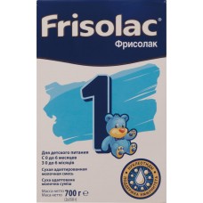 Смесь молочная FRISO Frisolac 1 с 0 месяцев, 700г, Нидерланды, 700 г