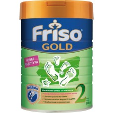 Смесь молочная FRISO Gold 2 с 6 месяцев, 800г, Нидерланды, 800 г
