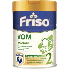 Купить Смесь молочная FRISO Vom 2 Comfort специализированная, с 6 месяцев, 800г, Нидерланды, 800 г в Ленте