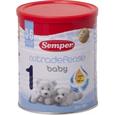 Смесь молочная SEMPER Nutradefense Baby 1, с 0 месяцев, 400г, Дания, 400 г