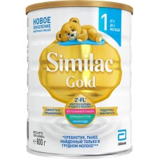 Купить Смесь молочная SIMILAC Gold 1 от 0 до 6 месяцев, 800г, Дания, 800 г в Ленте
