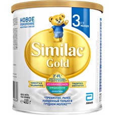 Смесь молочная SIMILAC Gold 3 c 12 месяцев, 400г, Дания, 400 г