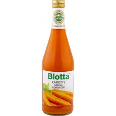 Купить Сок BIOTTA Морковный лактоферментированный прямого отжима, 0.5л, Швейцария, 0.5 L в Ленте