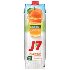 Сок J7 Апельсин с мякотью, 0.97л, Россия, 0.97 L