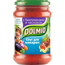 Соус для макарон DOLMIO с баклажанами и чесноком, 350г, Россия, 350 г