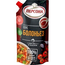 Соус для мяса и макарон ПЕРСОНА Болоньез, 220г, Россия, 220 г