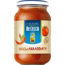 Соус томатный DE CECCO Arrabbiata с острым перцем, 400г, Италия, 400 г
