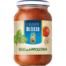 Купить Соус томатный DE CECCO Napoletana с базиликом, 400г, Италия, 400 г в Ленте