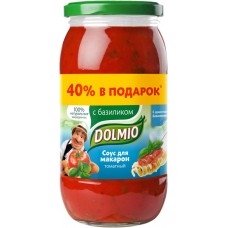 Соус томатный для макарон DOLMIO с базиликом, 490г, Россия, 490 г