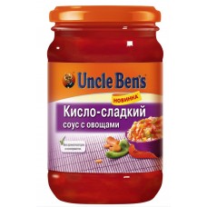 Соус UNCLE BEN'S Кисло-сладкий с овощами, 210г, Россия, 210 г