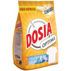 Купить С/порошок DOSIA Optima Альпийская свежесть, Россия, 4 кг в Ленте