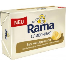 Спред растительно-жировой RAMA Сливочный 72%, 200г, Польша, 200 г
