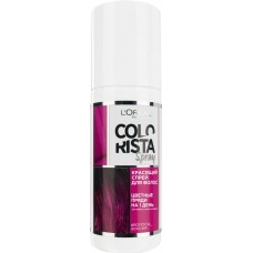 Спрей-краска для волос L'OREAL Colorista Spray Волосы фуксия, 75мл, Бельгия, 75 мл