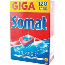 Средство для посудомоечной машины SOMAT Все в 1 табс., Германия, 120 шт