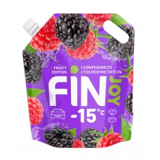 Стеклоочиститель FIN JOY Fruity температура до -15 градусов, 3л, Россия, 3 л