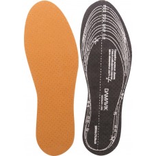 Стельки для обуви DАМАVIК Кожа Plus с активированным углем, размер 36–46, Беларусь