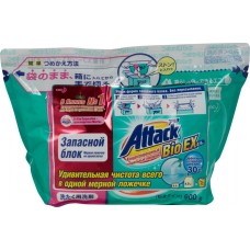 Купить Стиральный порошок ATTACK BioEX Концентрированный запасной блок, Япония, 0,9 кг в Ленте