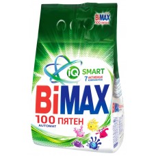 Стиральный порошок BIMAX 100 пятен Automat универсальный, 3кг, Россия, 3000 г
