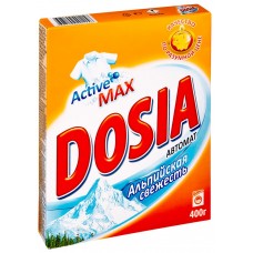Стиральный порошок для белого белья DOSIA Automat Альпийская свежесть синтетическое, автомат, 400г, Россия, 400 г