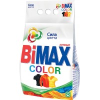 Стиральный порошок для цветного белья BIMAX Color Automat синтетический универсальный, автомат, 6кг, Россия, 6 кг