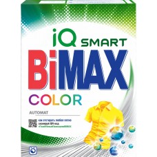Стиральный порошок для цветного белья BIMAX Color синтетический, автомат, 400г, Россия, 400 г