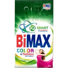 Купить Стиральный порошок для цветного белья BIMAX Color&Fashion Automat, 3кг, Россия, 3 кг в Ленте