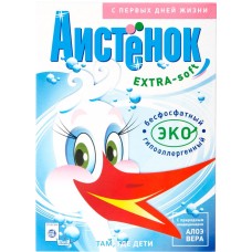 Купить Стиральный порошок для детского белья АИСТЕНОК Extra Soft, 400г, Россия, 400 г в Ленте