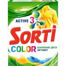 Стиральный порошок SORTI Color, автомат, 350г, Россия, 350 г