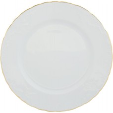 Тарелка CMIELOW Rococo обеденная, 25 см, фарфор 0031190, Польша