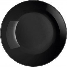 Тарелка LUMINARC Diwali black 20см, суповая, стекло P3327, Франция