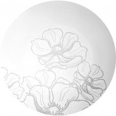 Тарелка суповая LUMINARC Poppy flowers white 21см, Франция