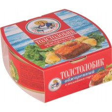 Толстолобик РЫБАЧКА СОНЯ обжаренный в томатном соусе, 240г, Россия, 240 г