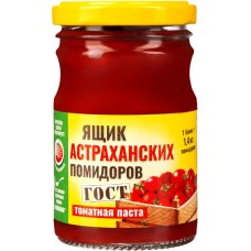 Томатная паста GREEN RAY Ящик Астраханских помидоров, Россия, 205 г