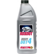 Тормозная жидкость ROSDOT DOT4, 910мл, Россия, 910 мл