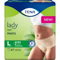 Купить Трусы впитывающие женские TENA Lady Slim Pants Normal L, 7шт, Нидерланды, 7 шт в Ленте