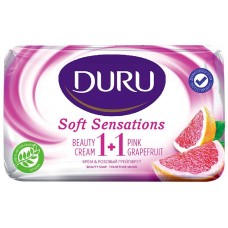 Туалетное мыло DURU Soft Sens Грейпфрут, 80г, Малайзия, 80 г