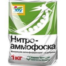 Удобрение JOY минеральное Нитроаммофоска, 1кг, Россия
