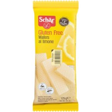 Вафли безглютеновые DR.SСHAER Wafers al limone со вкусом лимона, 125г, Италия, 125 г