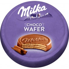 Купить Вафли MILKA С начинкой с какао, покрытые молочным шоколадом, Чехия, 30 г в Ленте