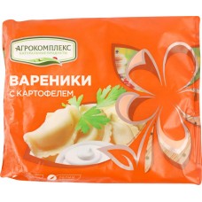 Вареники АГРОКОМПЛЕКС с картофелем, 450г, Россия, 450 г