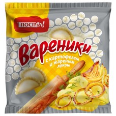 Вареники ПОСПЕЛ с картофелем и луком, 350г, Россия, 350 г